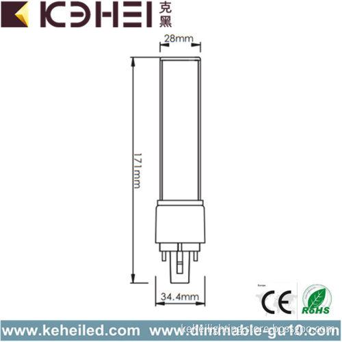 10W G24 LED Tubes 4 Pins PL Lights